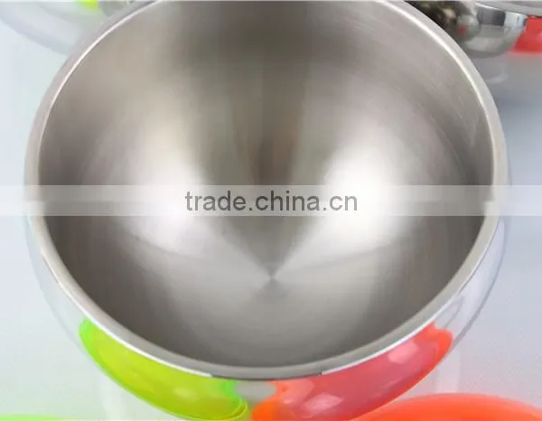 Spherical Stainless Steel Ice Bucket Ice Container With Lid photo-5