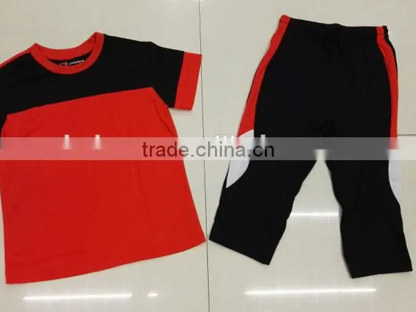 Kid's New Design High Quality Summer Sport Suits Stock Clearance photo-4