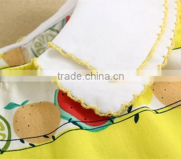 China Baby Clothes Factory Supply Baby Girls Dresses Woven Design Sleeveless photo-2