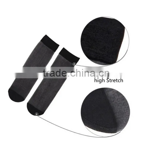 Summer Fashion Thin Comfortable Wear Short Stockings Silk Transparent Velvet Ankle Girl Tube Socks photo-3