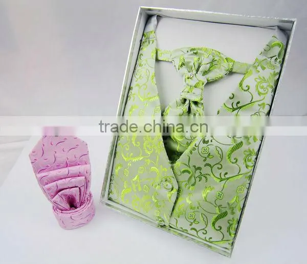 Custom Made 100% Polyester Waistcoat for Men Design photo-5