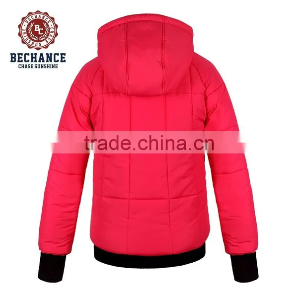 W1129 Women Classic Hooded Padding Jacket photo-2
