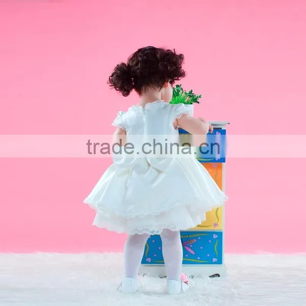 Yellow Ball Gown Flower Girl Dresses photo-2