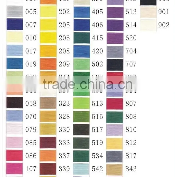 1000M Polyester Embroidery Machine Thread 63 Brother Colors photo-4