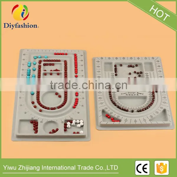 PE DIY Beads Design Flocking Plate Template Board for Necklace photo-5