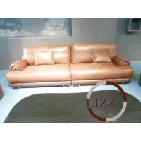 American Genuine Leather Sofa Living Room Sofa A.L.703 photo-2