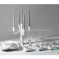 Cheap Crystal Drop Candle Holder