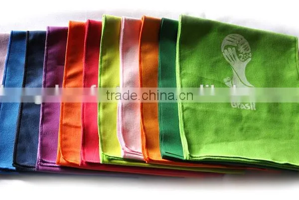 Ultra Soft and Think Microfiber Towel Logo