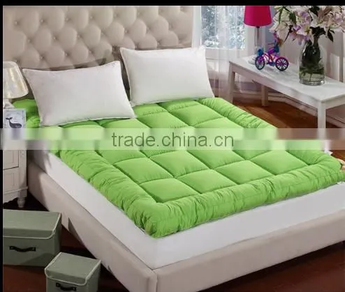 White Goose Down and Feather Filled Mattress Topper Bed Mattress photo-3