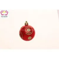 Shiny Painted Christmas Ball With Different Color