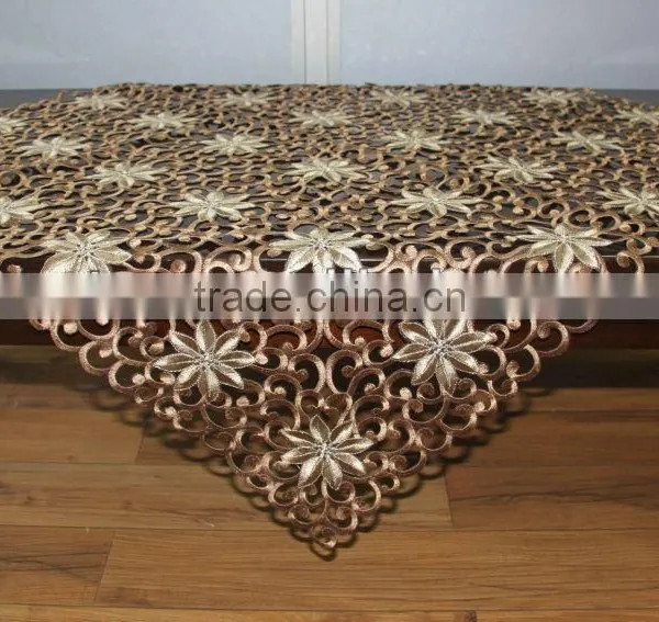 Christmas Table Runners Brown Color photo-2