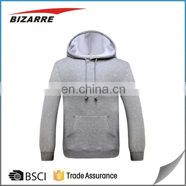 Trendy Warm Men Winter Hoodies Blank photo-3