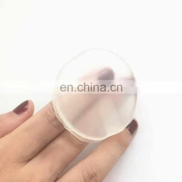 Transparent Powder Puff Silicone Cosmetics Makeup Sponge photo-2