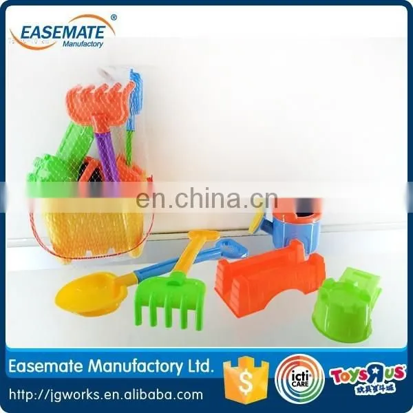 Wholesale Plastic Summer Toy Sand Beach Toy for Kids Beach Rectangular Bucket