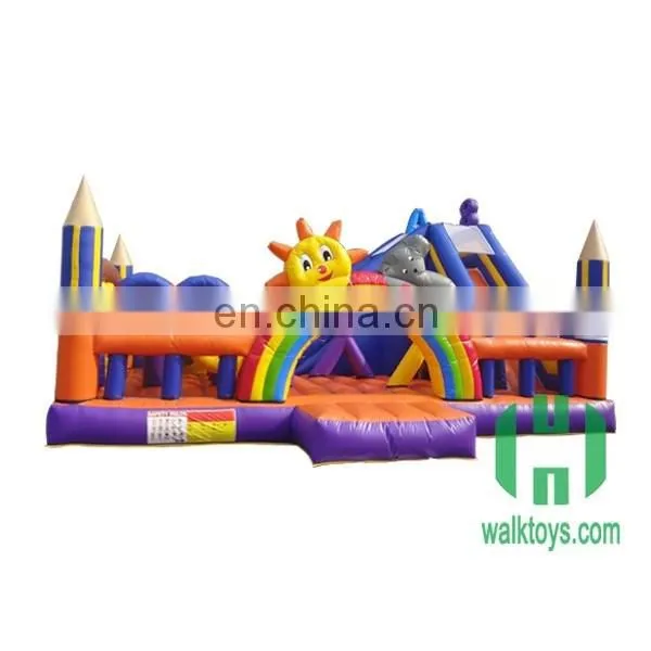 HI Hot Sale Giant Inflatable Amusement Park Children's Playground Amusing Park for Sale photo-5