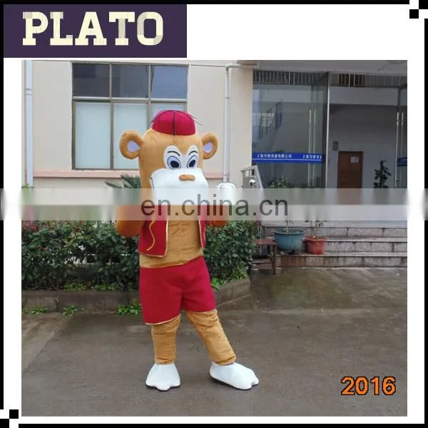 2016 Newest "waiter" Monkey Mascot Costume for Spring Festival photo-2
