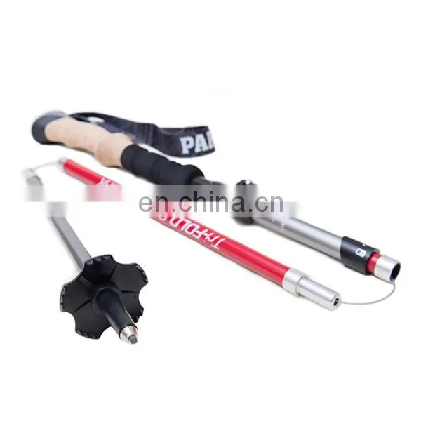 PandaBear 5 Sections Lightweight Carbon Fiber Folding Walking Stick photo-2