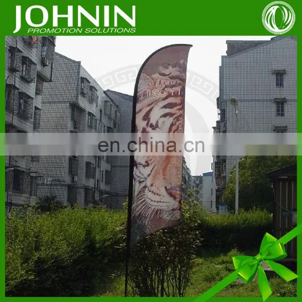Cheap Outdoor Promotional Flying Banner Beach Flag Without Pole photo-5