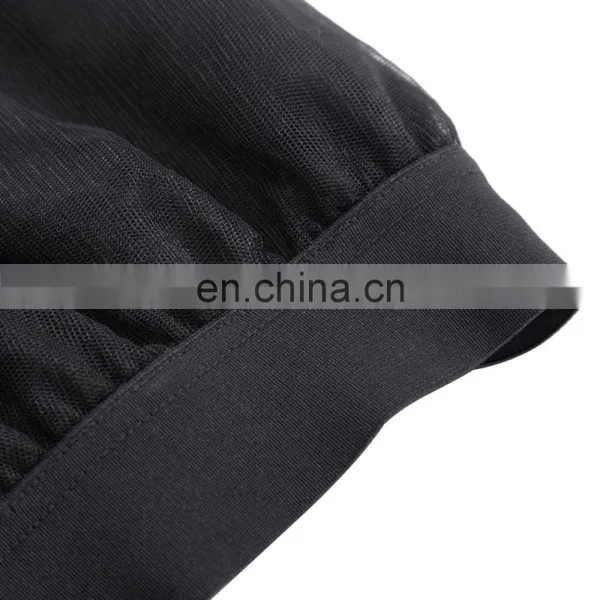 Kate Kasin Womens 3 Layers A-line Soft Tulle Netting Prom Party Wedding Black Skirt KK000311-1 photo-4