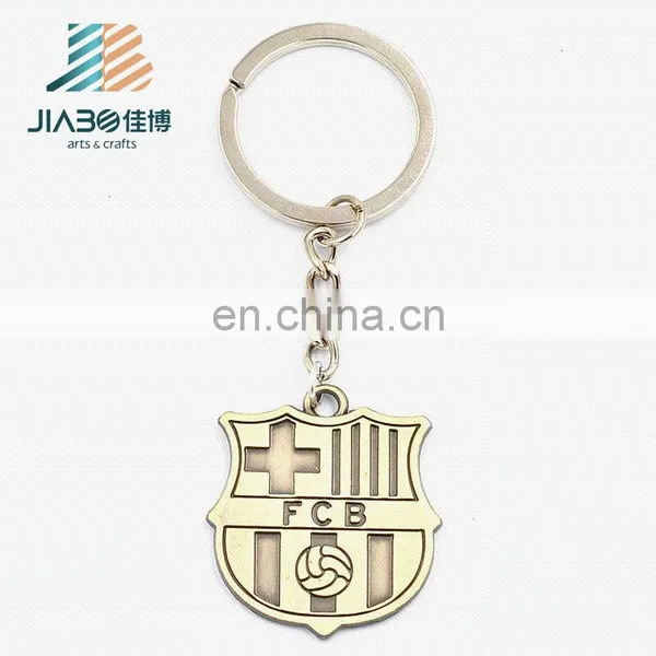 Cheap Metal Fans Souvenir Keychain Europe and the United Football Club LOGO Keychain Basketball Souvenir Gifts