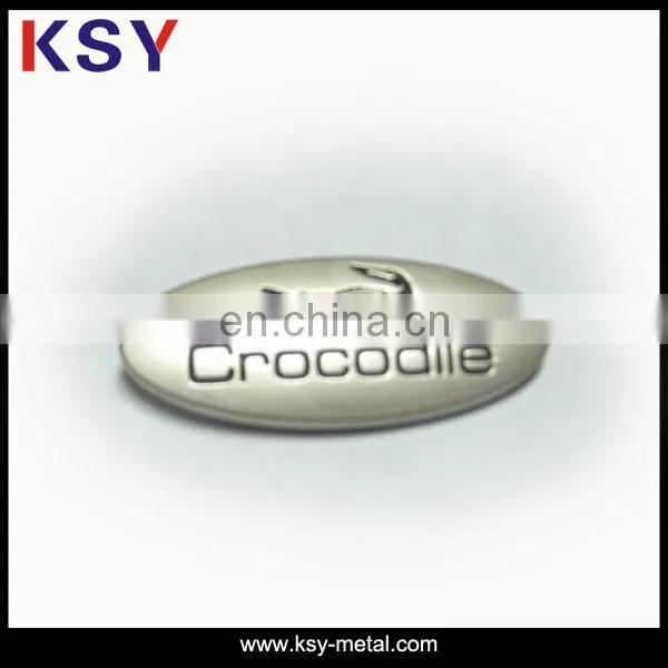 Nickle Metal Labels and Tags for Garment/handbags