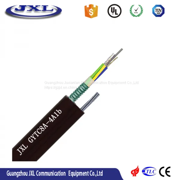 Outdoor GYFTC8Y Figure 8 Loose Tube Metallic/no-metallic Type Aerial Fiber Optical Cable