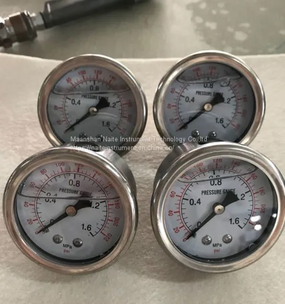 Pointer Type 50mm 1.6 Mpa Pressure Gauge photo-2