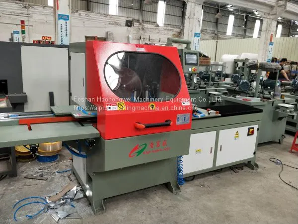 CNC Servo Feeding Double Head Angle Cutting Machine 40mm/s photo-4