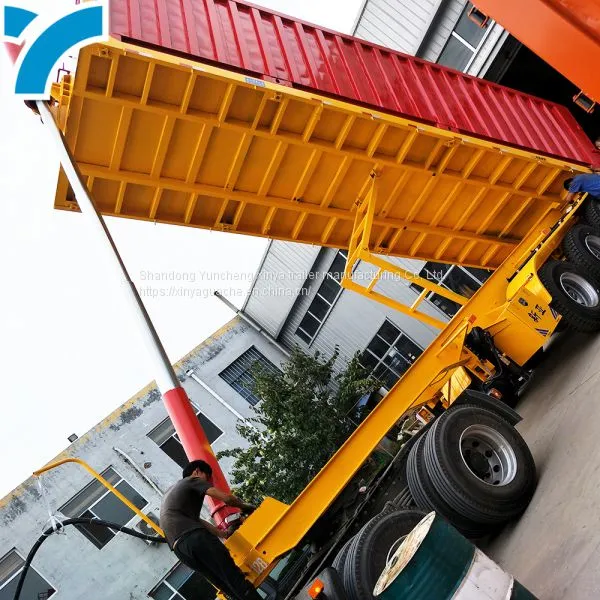 2/3/4 Axles Truck Semi-trailer Utility Truck Car Trailer Dump Truck Dump Semi Trailer