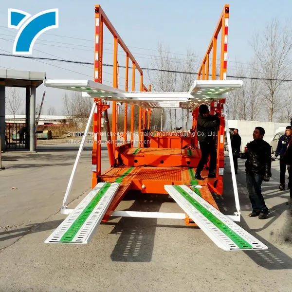 Car Transporter Platform Tow Truck Car Carrier Truck Trailer