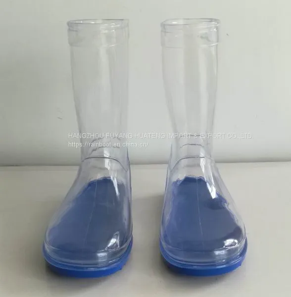 High Quality Kid Boots, Children Transparent Rain Boot, Kid 100%Transparent Boots,Cheap Child Boots photo-5