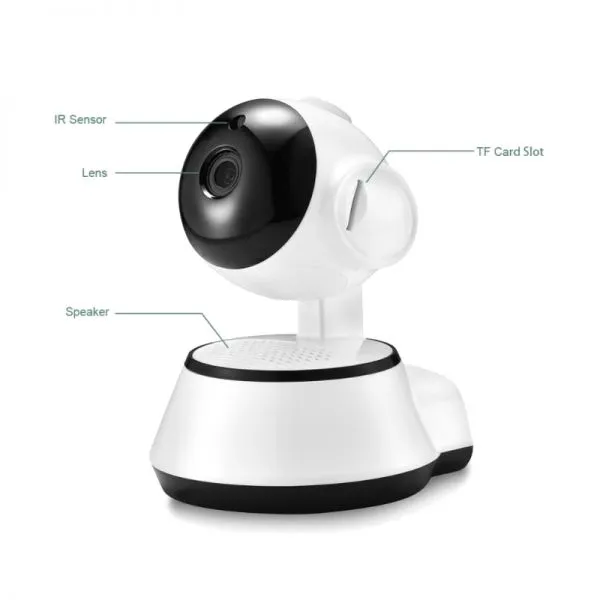 Cheap and Good 1.0MP Home Smart Mini WiFi IP Camera photo-3