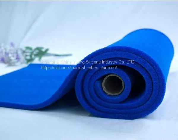 Finished Padding Open Cell Silicone Foam Sheet for Steam Press Machine photo-2