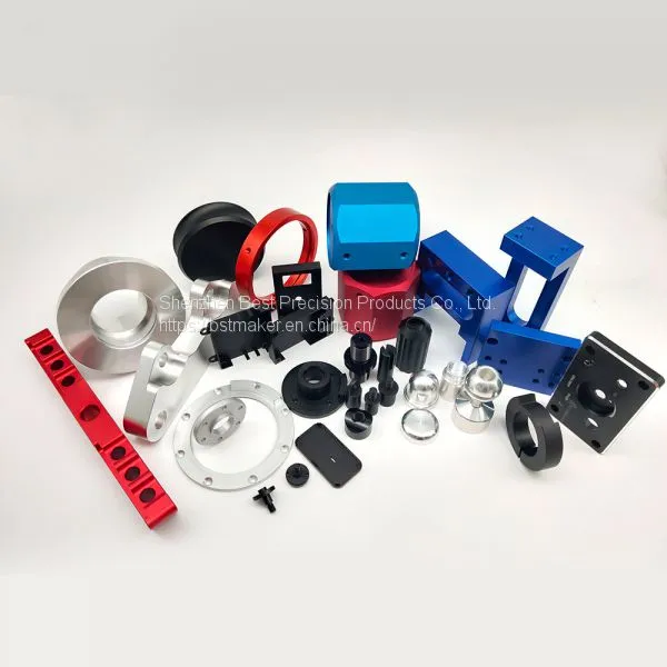Small Order Cnc Machined Milling Colorful Anodized Aluminium Parts photo-4