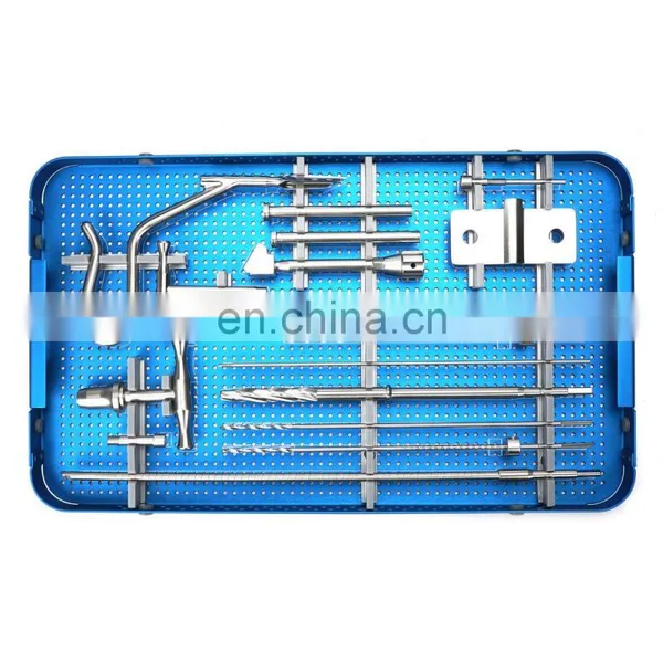 Intramedullary Nailing of Tibia Assured Quality Expert New Tibia Intramedullary Nail Instrument Set Tibia Implant photo-4