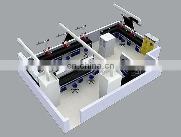 CE ISO14001 Wood-Steel Laboratory Bench Table Laboratory Workbench Laboratory Electronic Workbench photo-5
