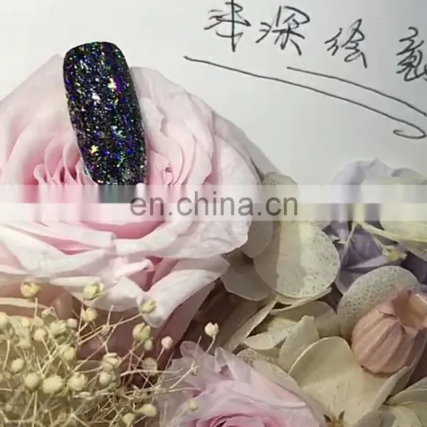 The Sharp Flash Colorful Peacock Nail Art Dipping Powder photo-3