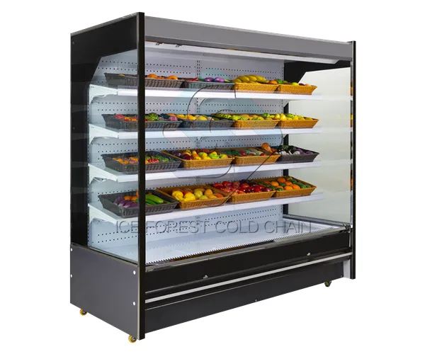 Multideck Open Chiller Cooler Showcase for Supermarket