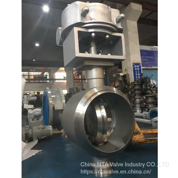 Metal-to-metal Eccentric Butterfly Valve /304 Full Metal Sealing BV photo-2