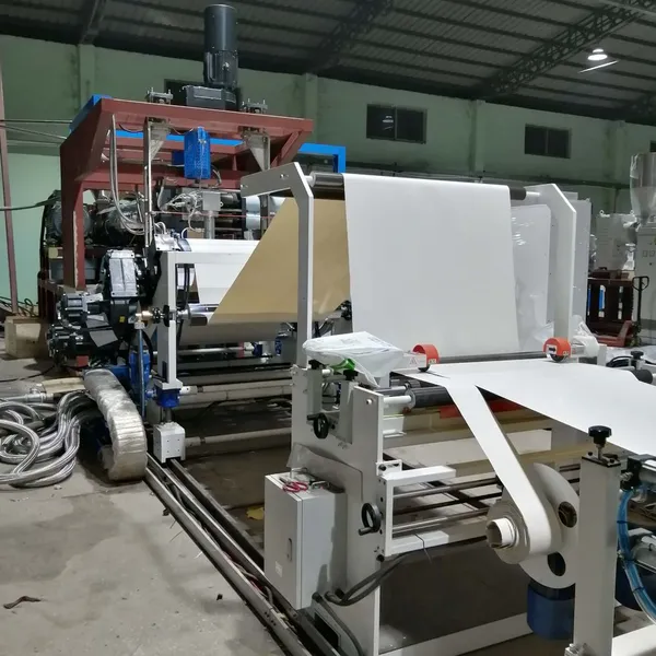 JNWS85-1000-PLA Single Screw Plastic PLA Sheet Extruding Machine Extruder Production Line photo-4