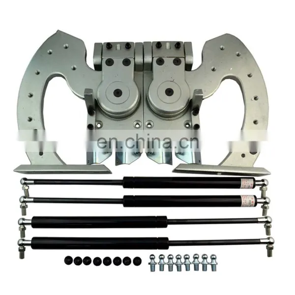 Universal Car Lambo Door Hinge Silver Kit