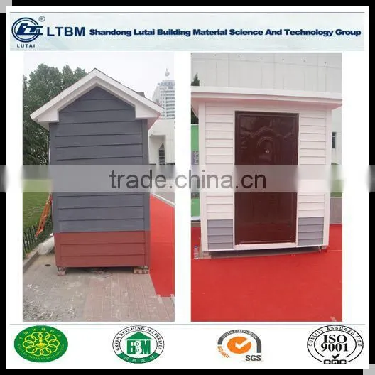 Exterior Wall Wood Grain Siding Panel for Buliding & Deceration Green,Environmental Material photo-3