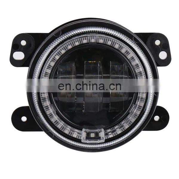 Led Headlights 4 Inch Headlamp Fog Light Off-road Refit With RGB Aperture Fit For Jeep Headlight photo-2