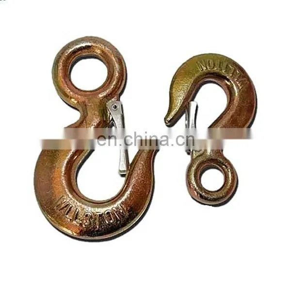 OEM Forging Alloy Steel Ringging Hardwared Galvanized G80 Eye Bend Hook photo-5