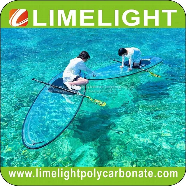 Crystal Clear Paddle Board/transparent Clear SUP Board/crystal Board/glass Bottom Stand up Paddle Board/see Through SUP Paddle Board