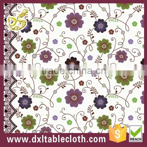 Customized Unique Plastic Designer Embroidered Tablecloth photo-3