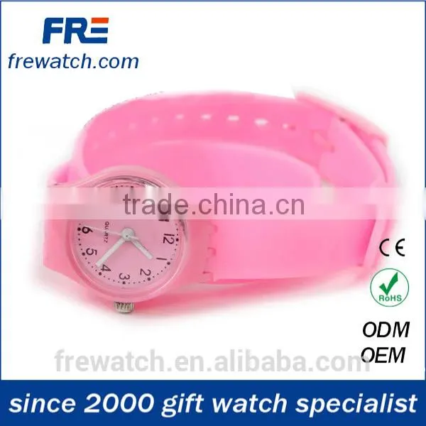 Long Strap Cute Plastic Kids Watch With Japan Movement Long Belt Wrist Watch for Child photo-5