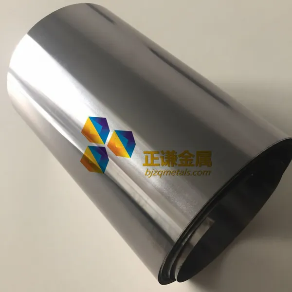 ASTM B760 0.1mm Thickness Cold Rolled Tungsten Foil photo-4