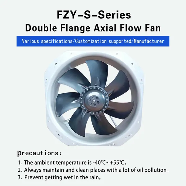28080 AC Axial Fan 110v 380v 220V, Black or Silver 280x280x80mm AC Cooling Fan, 280mm 11 Inch Dual Ball Bearing AC Exhaust Fan photo-4