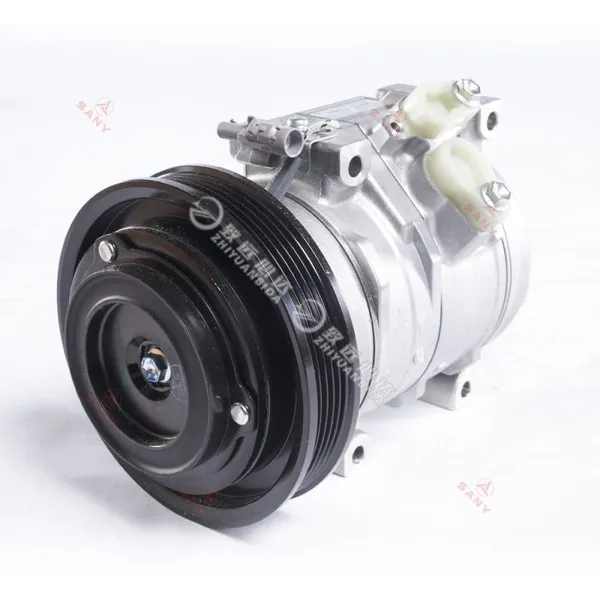Excavator Air Conditioner Compressor 60334231 YJ155-5 for SANY Excavators | Genuine & OEM SANY Spare Parts photo-3